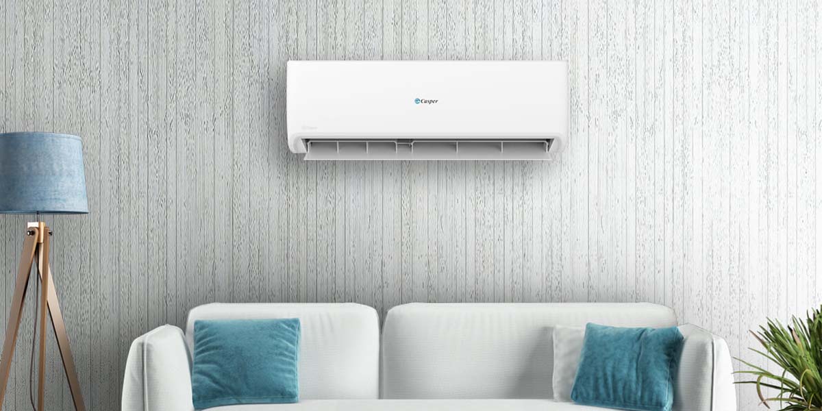 Máy lạnh treo tường Casper GC-12IS35 Inverter 1.5HP - Thiết kế sang trọng phân phối bởi Lê Phạm