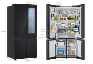 Tủ lạnh LG Inverter 617 lít LFB61BLGAI