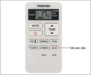 Cách Bật Chế Độ Hút Ẩm Của Điều Hoà Toshiba