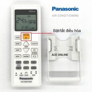 Điều Khiển Điều Hòa Panasonic Không Hiện Thị Nhiệt Độ