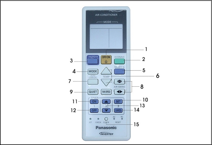 Cách Bật Chế Độ Làm Lạnh Của Điều Hoà Panasonic