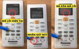 Hướng dẫn khắc phục lỗi nháy đèn timer điều hòa Panasonic