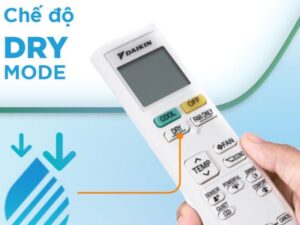 Cách bật chế độ hút ẩm ở điều hòa Daikin