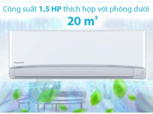 Máy lạnh 1.5 HP dùng cho diện tích bao nhiêu