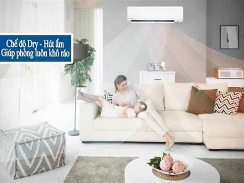 Cách Bật Chế Độ Hút Ẩm Của Điều Hòa Panasonic
