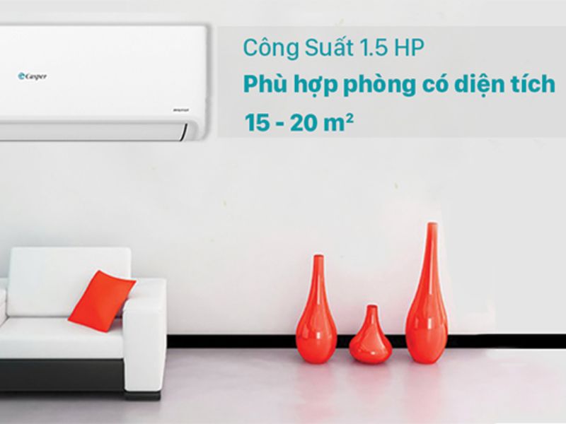 Máy Lạnh 1.5HP Sử Dụng Cho Diện Tích Bao Nhiêu ?