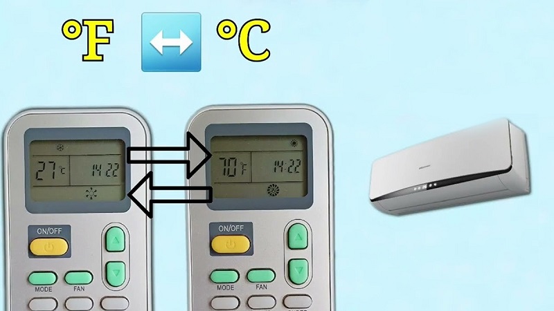 Hướng Dẫn 3 Cách Chuyển Từ Độ F Sang Độ C Máy Lạnh Casper
