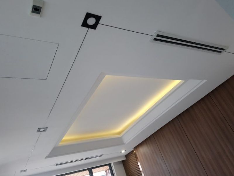 Thi Công Máy Lạnh Giấu Trần Nối Ống Gió LG