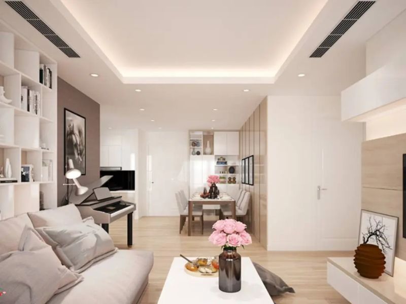 Thi Công Máy Lạnh Giấu Trần Nối Ống Gió Toshiba