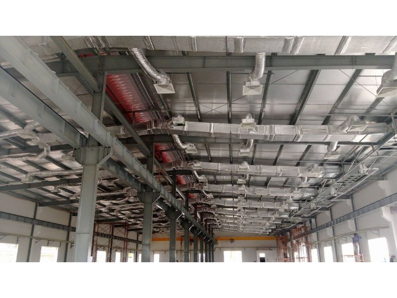Thi Công Máy Lạnh Giấu Trần Nối Ống Gió Daikin