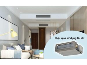 Thi Công Máy Lạnh Giấu Trần Nối Ống Gió Mitsubishi Heavy