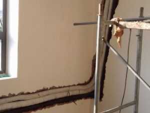 Tối ưu mỹ quan không gian khi đi ống âm tường