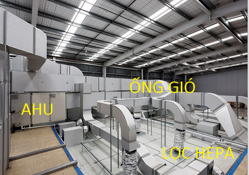 Ứng dụng AHU HVAC trong nhà máy, khu công nghiệp và bệnh viện