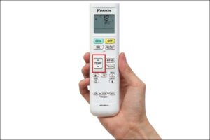 cách hiển thị nhiệt độ trên điều khiển điều hoà