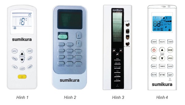 Sử Dụng Điều Khiển Điều Hòa 2 Chiều Sumikura