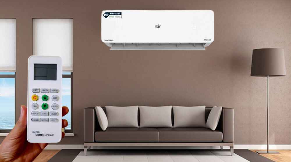 Sử Dụng Điều Khiển Điều Hòa 2 Chiều Sumikura