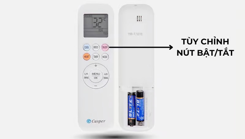 Cách Sử Dụng Điều Khiển Điều Hòa Casper Mẫu Mới
