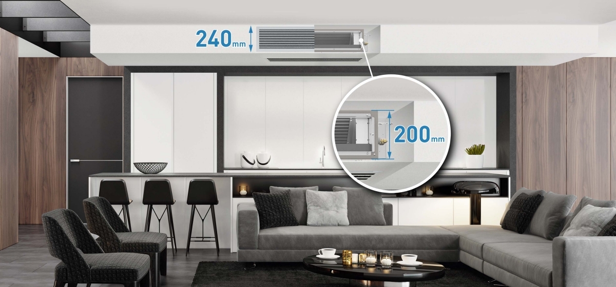 Dàn Lạnh Panasonic Multi Giấu Trần Nối Ống Gió CS-MU24YD3Z Inverter 2.5HP