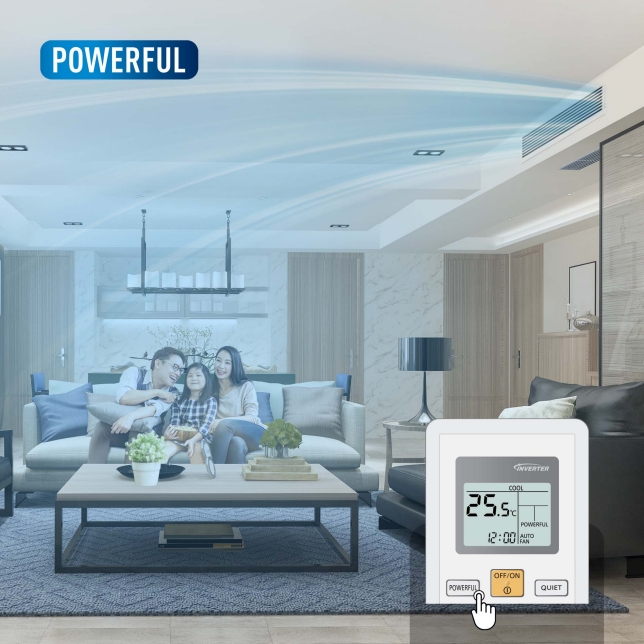 Dàn Lạnh Panasonic Multi Giấu Trần Nối Ống Gió CS-MU24YD3Z Inverter 2.5HP