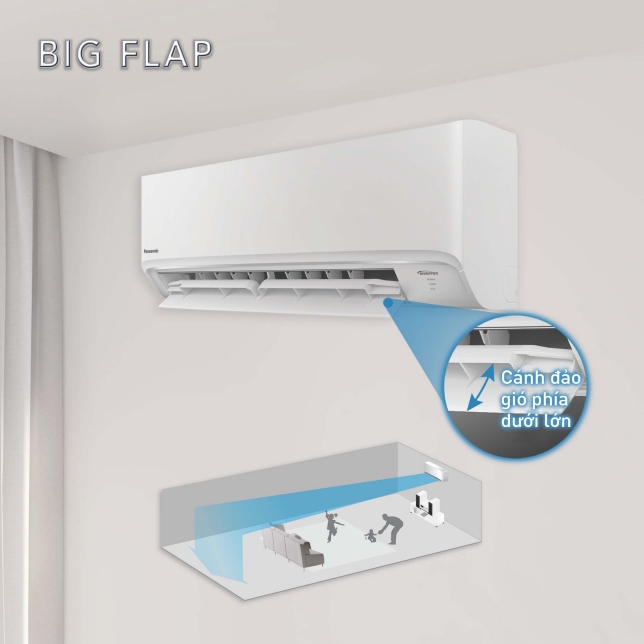 Máy Lạnh Treo Tường Multi Panasonic CS-MPU9YKZ Inverter 1.0HP