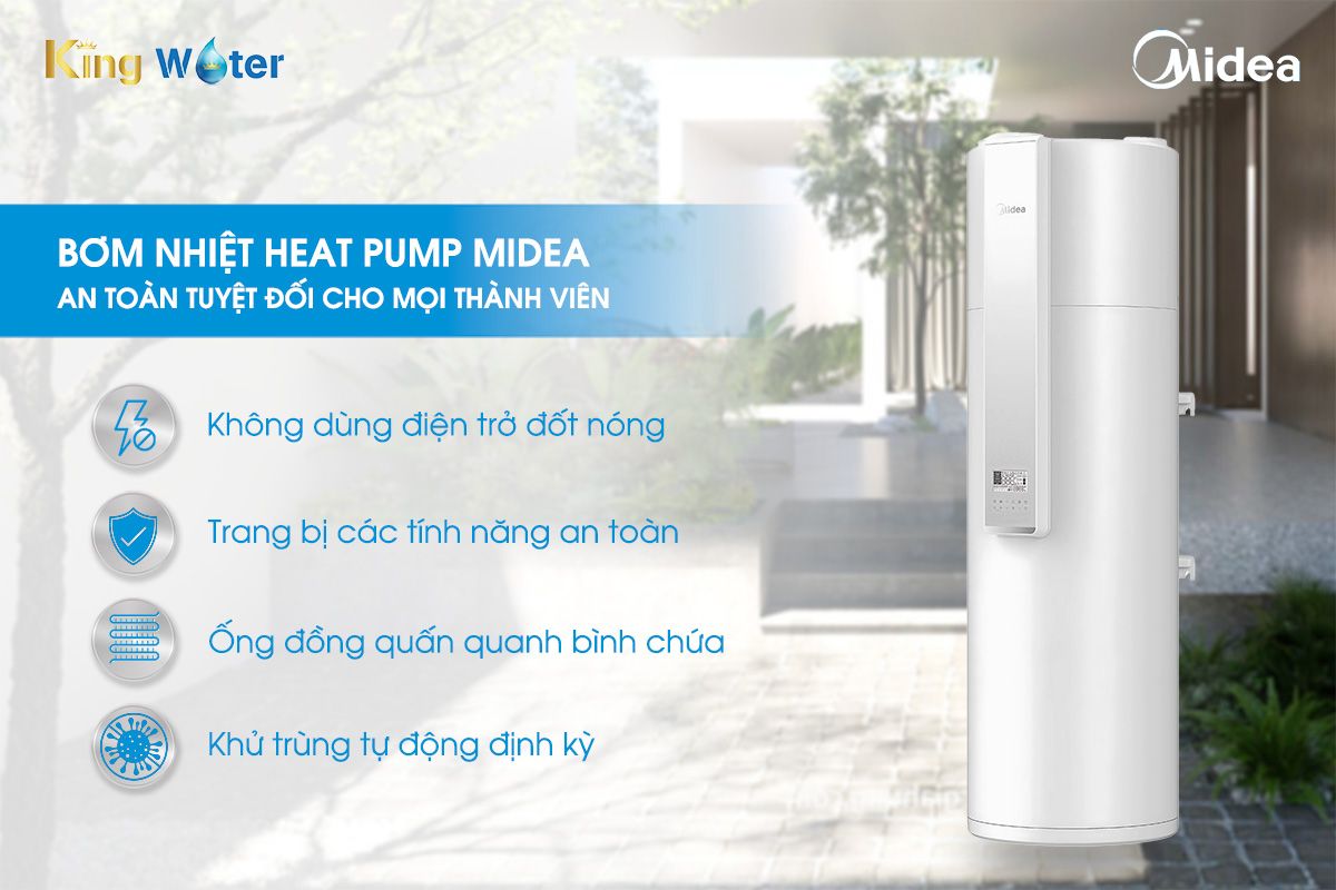 Midea RSJ-09/150RDN7-B1 được thiết kế với hệ thống bảo vệ toàn diện