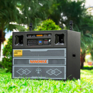 Loa Kéo Điện Nanomax Pro-603 Bass Đôi 40cm 2200w