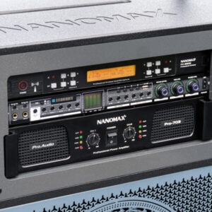 Loa Kéo Điện Nanomax Pro-703 Bass Đôi 40cm 2400w