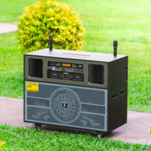 Loa Kéo Điện Nanomax Pro-703 Bass Đôi 40cm 2400w