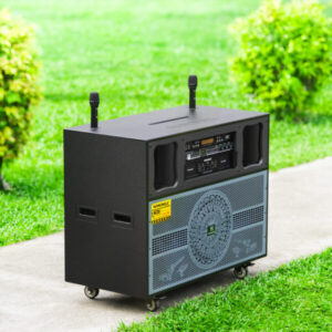 Loa Kéo Điện Nanomax Pro-703 Bass Đôi 40cm 2400w