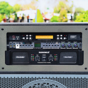 Loa Kéo Điện Nanomax Pro-703 Bass Đôi 40cm 2400w