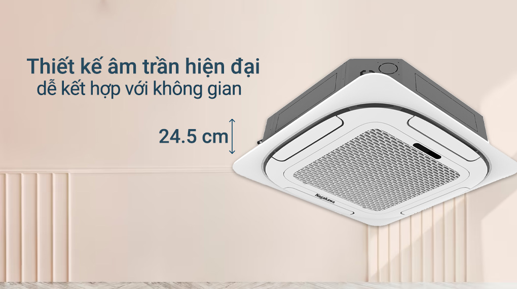 Máy lạnh âm trần NAGAKAWA NT-C36R1T20 - thiết kế hiện đại phân phối bởi Lê Phạm