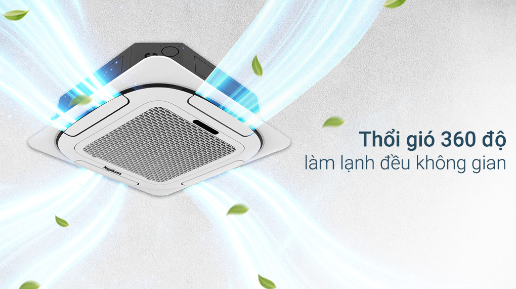 Máy lạnh âm trần NAGAKAWA NT-C36R1T20 - thiết kế hiện đại phân phối bởi Lê Phạm
