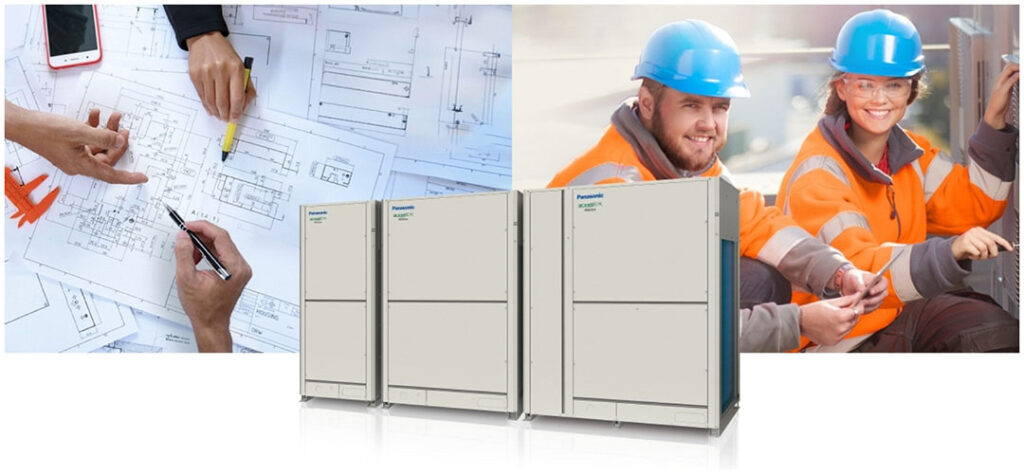 Thi Công Máy Lạnh Trung Tâm VRF Panasonic Tp. HCM