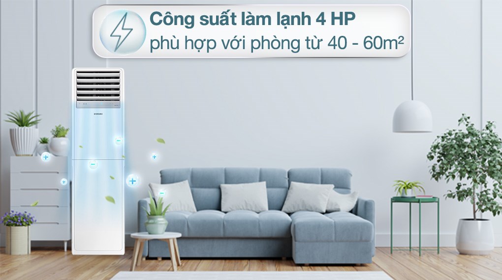 Máy lạnh tủ đứng Samsung AC036BNPDKC/TC 4.0HP – thiết kế sang trọng,phân phối bởi Điện Lạnh Lê Phạm.