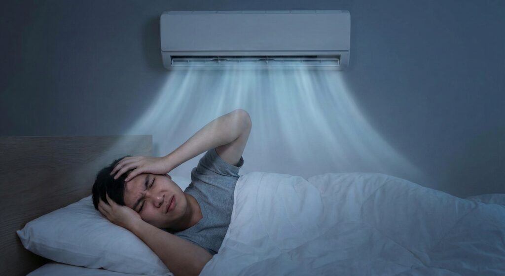 Cách Xử Lý Máy Lạnh Bị Gió Thổi Trực Tiếp Gây Đau Đầu