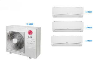 Combo Multi LG 1 Dàn Nóng 2.5HP + 3 Dàn Lạnh 1.0HP/1.0HP/1.0HP
