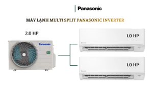 Combo Multi Panasonic 1 Dàn Nóng 2.0HP + 2 Dàn Lạnh 1.0HP/1.0HP