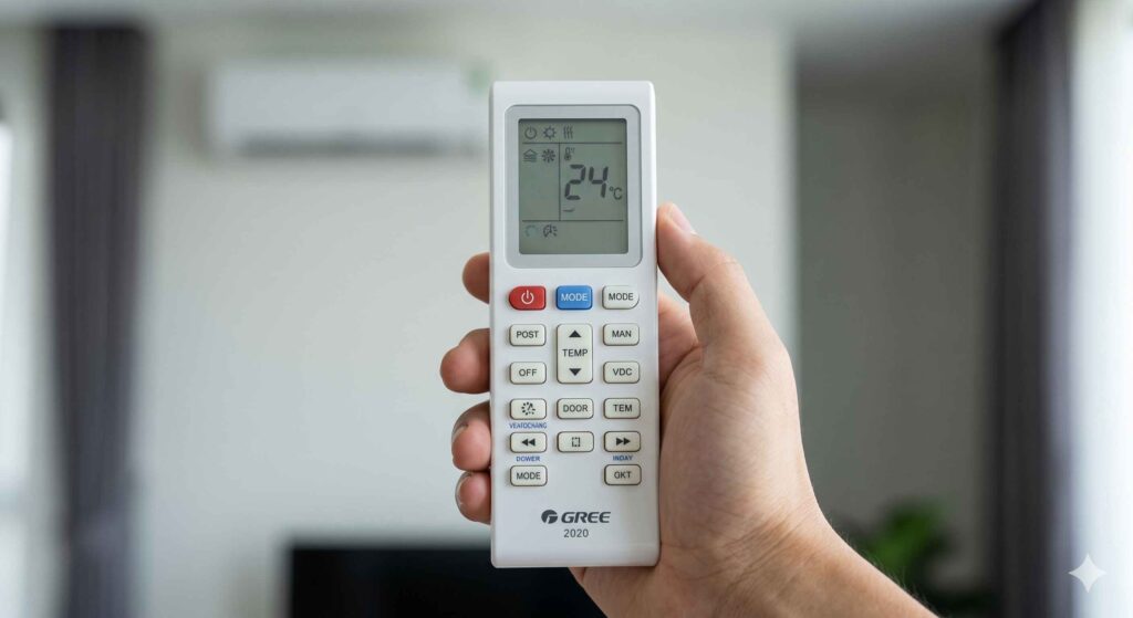 Hướng Dẫn Sử Dụng Điều Khiển Điều Hoà Gree 2020