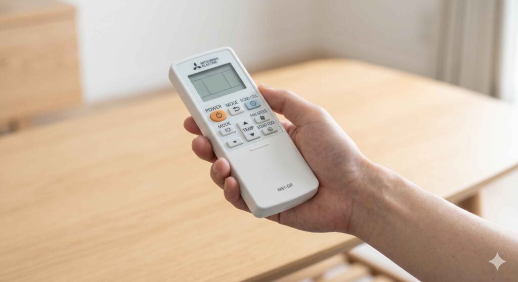 Hướng Dẫn Sử Dụng Điều Khiển Máy Điều Hòa Mitsubishi