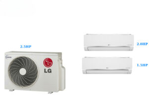 Combo Multi LG 1 Dàn Nóng 2.5HP + 2 Dàn Lạnh 1.5HP/2.0HP