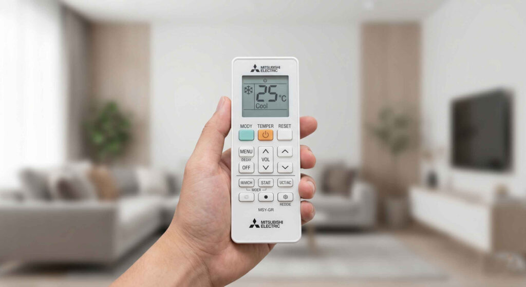 Hướng Dẫn Sử Dụng Điều Khiển Điều Hoà Mitsubishi Electric
