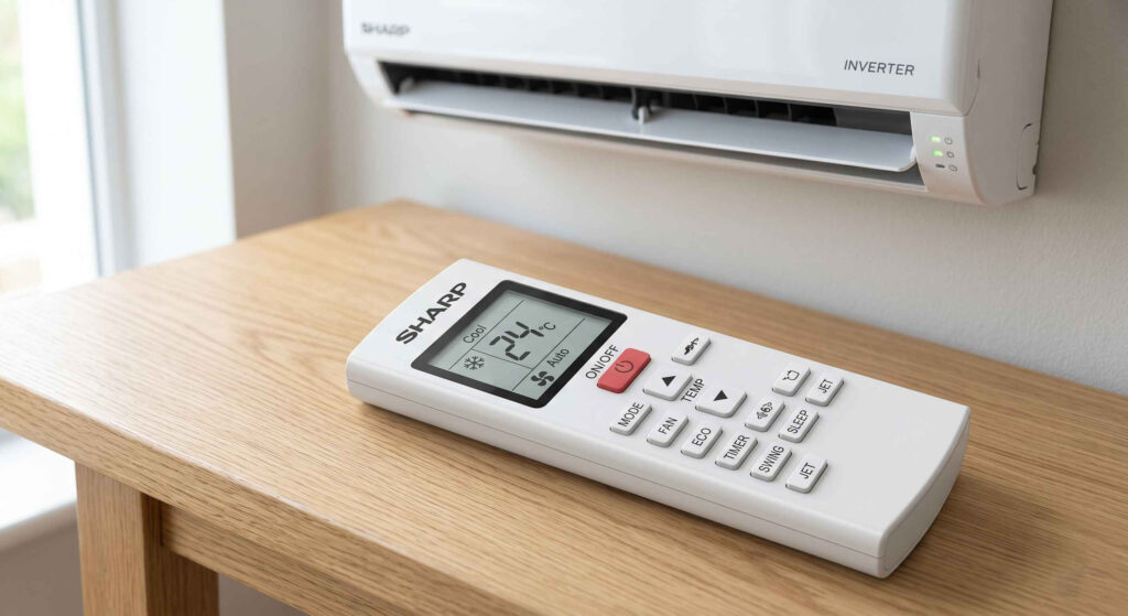 Hướng Dẫn Sử Dụng Điều Khiển Điều Hòa Sharp Inverter