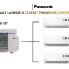 Combo Multi Panasonic 1 Dàn Nóng 4.0HP + 3 Dàn Lạnh 1.0HP x 2/2.0HP x 1