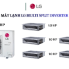 Combo Multi LG 1 D.Nóng 5.0HP + 5 D.Lạnh Âm Trần Nối Ống Gió 1.0HP x 5