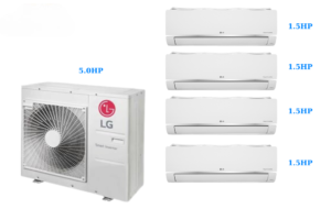 Combo Multi LG 1 Dàn Nóng 5.0HP + 4 Dàn Lạnh 1.5HP x 4